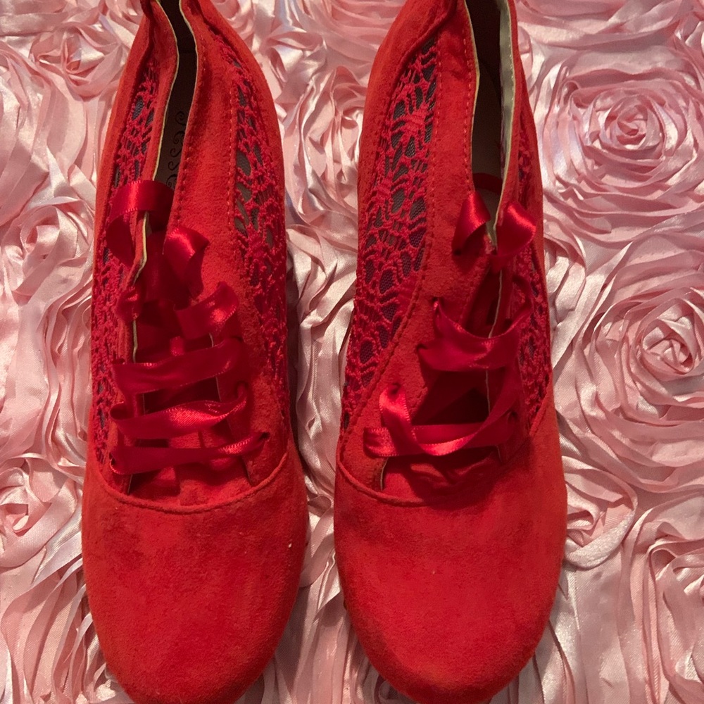 Red booties